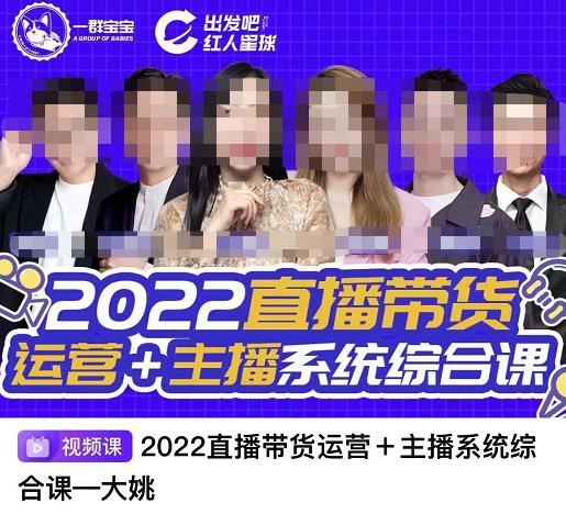 直播带货运营 主播系统综合课，讲透2022年如何做直播带货-瑞创网