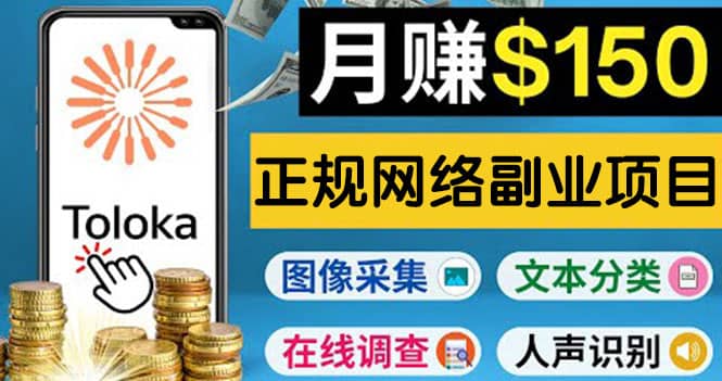 正规网络副业赚钱平台Toloka，利用业余时间月赚150美元-瑞创网