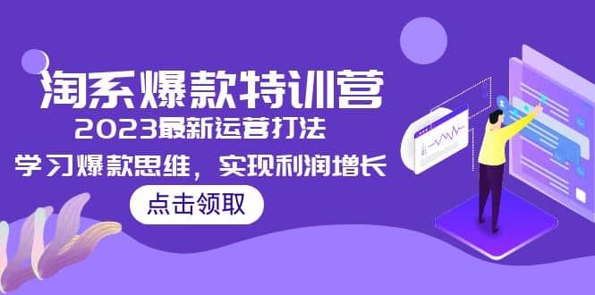 2023淘系爆款特训营，2023最新运营打法，学习爆款思维，实现利润增长-瑞创网