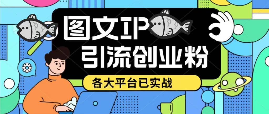 价值1688的ks dy 小红书图文ip引流实操课，日引50-100！各大平台已经实战-瑞创网