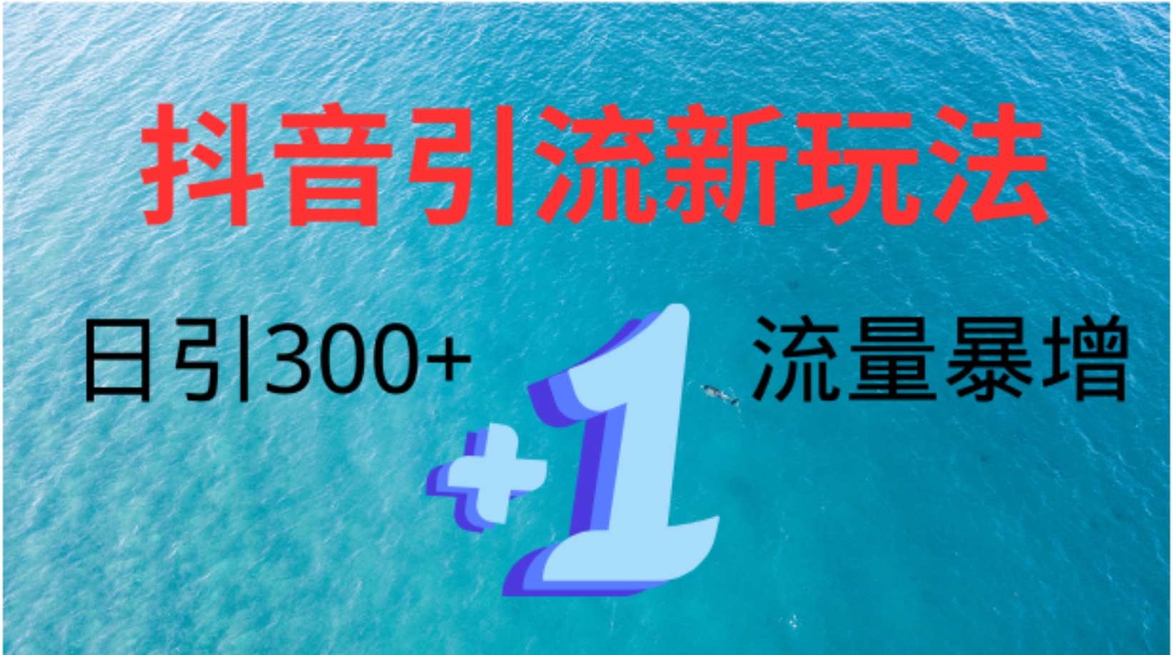 创业粉高效引流，抖音工具号玩法4.0，日引300+-瑞创网