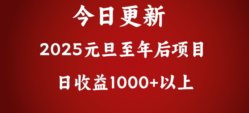 翻身项目，日收益1000+以上-瑞创网